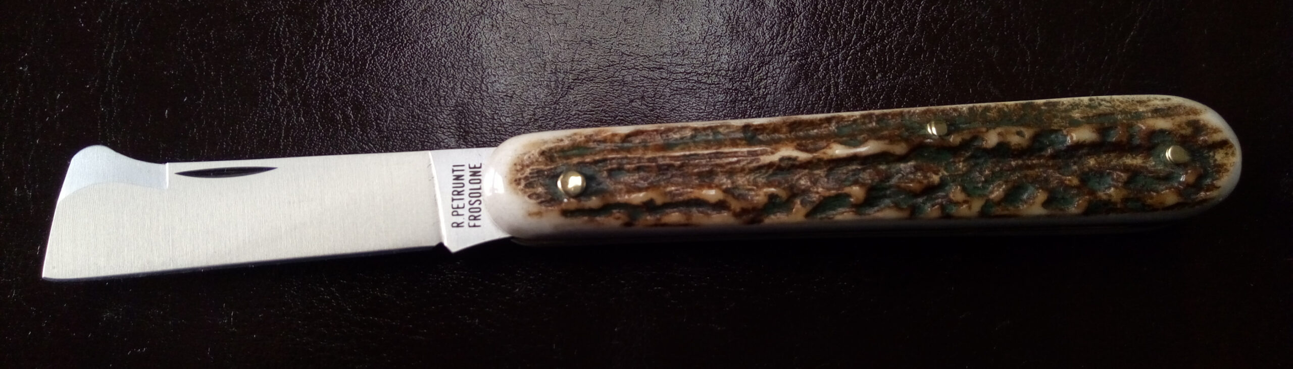 Coltello Da Innesto Carbonio Cervo
