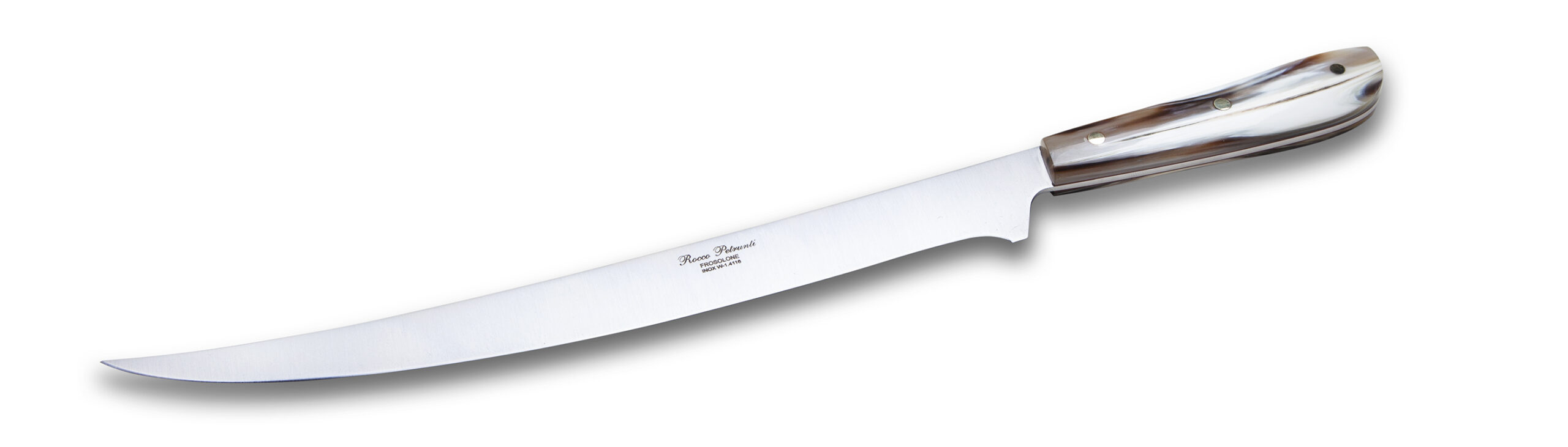 Coltello Per Filettare 28 Cm Corno Bovino