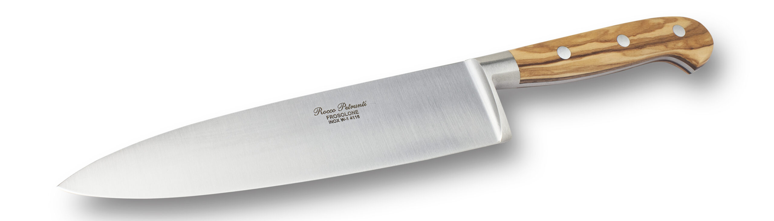 Ceppo Porta Coltelli In Olivo Con Coltelli Cucina Olivo - immagine 2