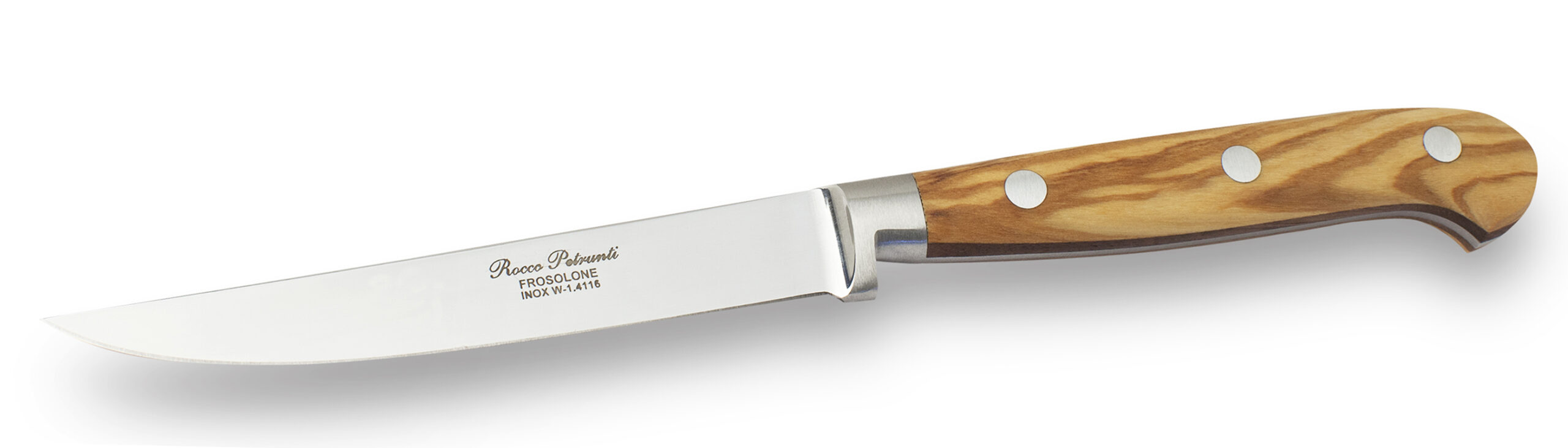 Ceppo Porta Coltelli con 8 Coltelli da Bistecca Olivo - immagine 2