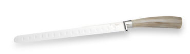 Coltello Da Prosciutto Forgiato 26 Cm Corno Bovino