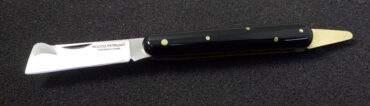Coltello Da Innesto Al Carbonio Con Spatola Chiudibile